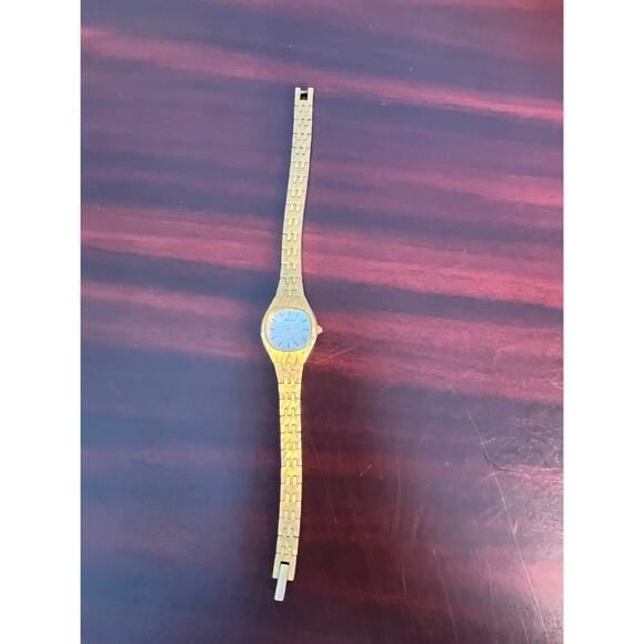 VTG Advance Quartz Women's Wristwatch Gold Tone Y120A Untested - Picture 4 of 10